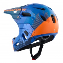 Cratoni Bicycle Helmet C-Maniac 2.0 MX (Full Protection) matte blue/orange